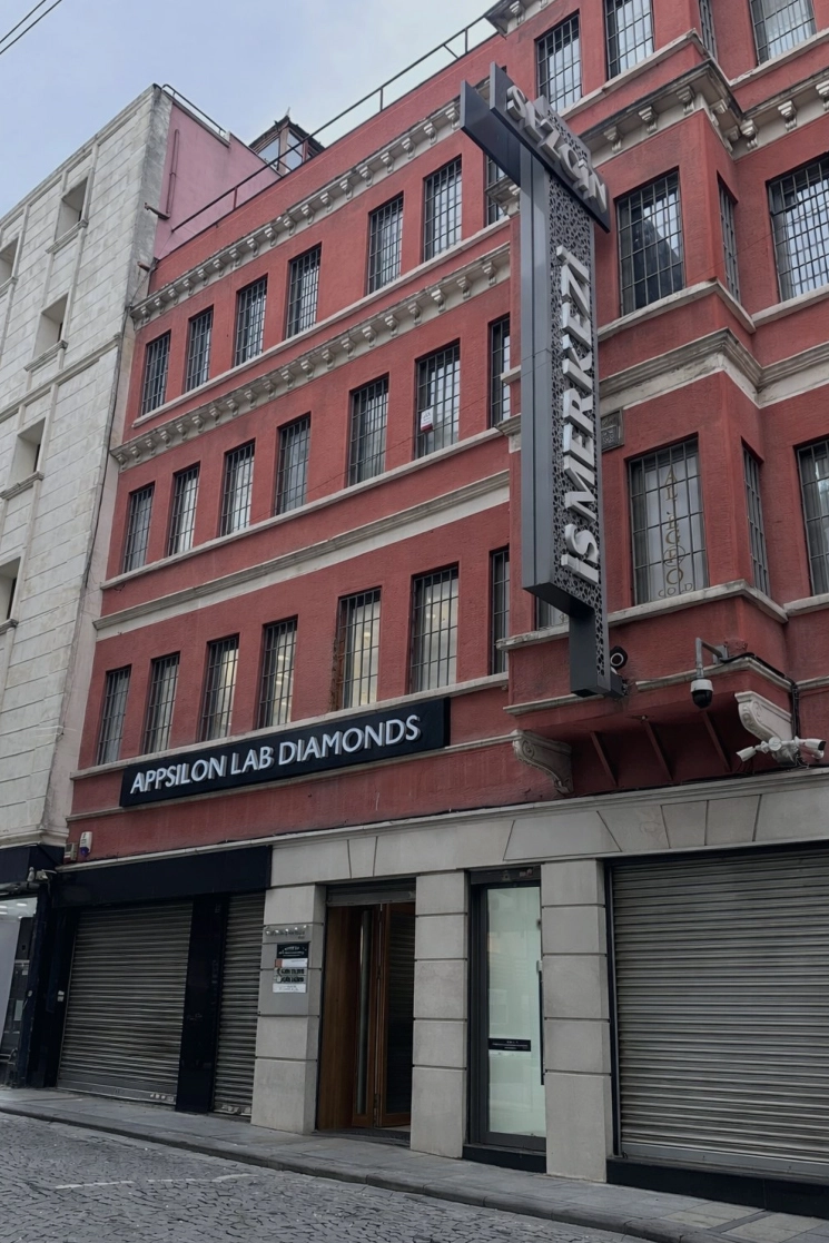 Appsilon Lab Diamonds Kapalıçarşı showroom dış görünümü